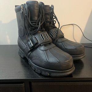 Polo by Ralph Lauren Men's Black Rain & Snow Boots